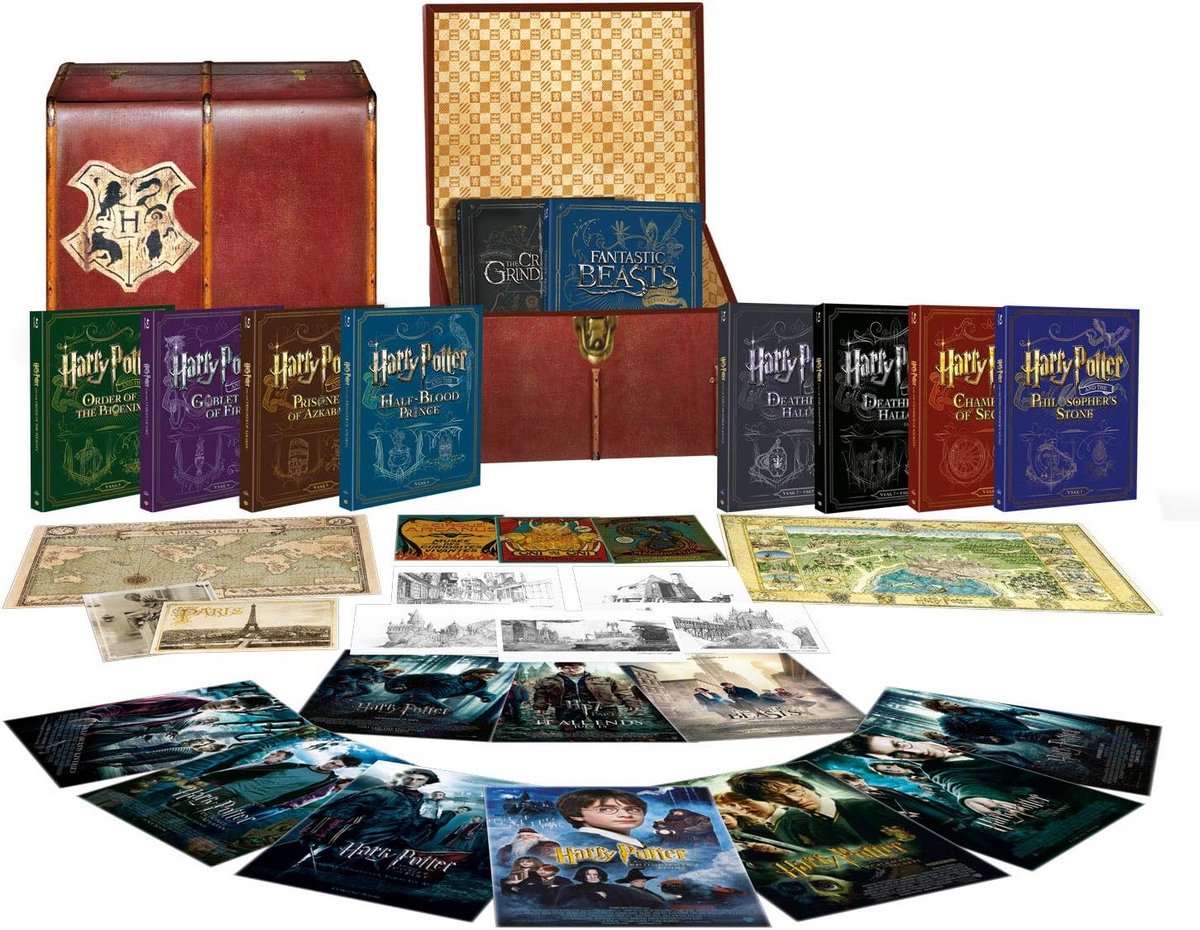 Complete Wizarding World Film Collection - 10 Films in 1 Set