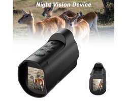 Nachtkijker 800M - Monoculair met Nachtzicht & 10x Digitale Zoom – Night Vision Goggles met Kompas & Infrarood – Oplaadbare Nachtkijker USB – Voor Jacht, Beveiliging, Camping & Wildlife Observatie – Compact & Draagbaar