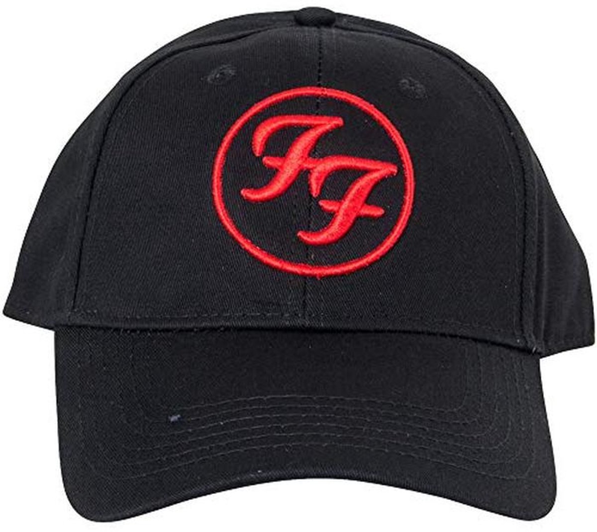 Baseball Cap Rood Circle Logo Unisex One Size