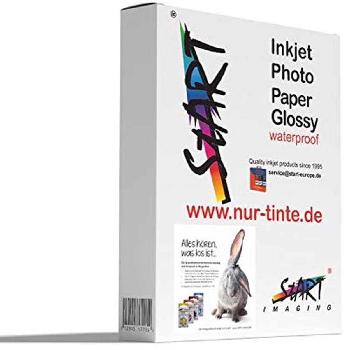 100 vellen DIN A4 glanzend fotopapier 200 g/m² - hoogwaardig voor inkjetprinters