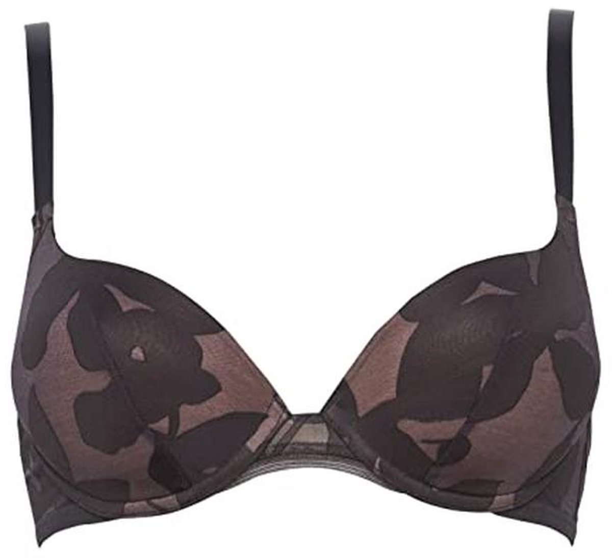 Zwarte Push-up Beha voor Dames - M