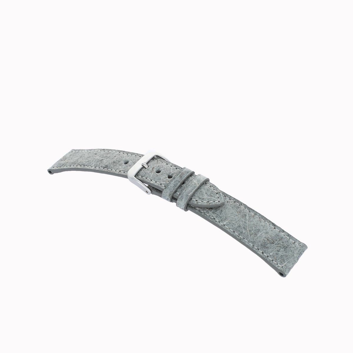 Leder band Cisano 24mm licht indigo vegan