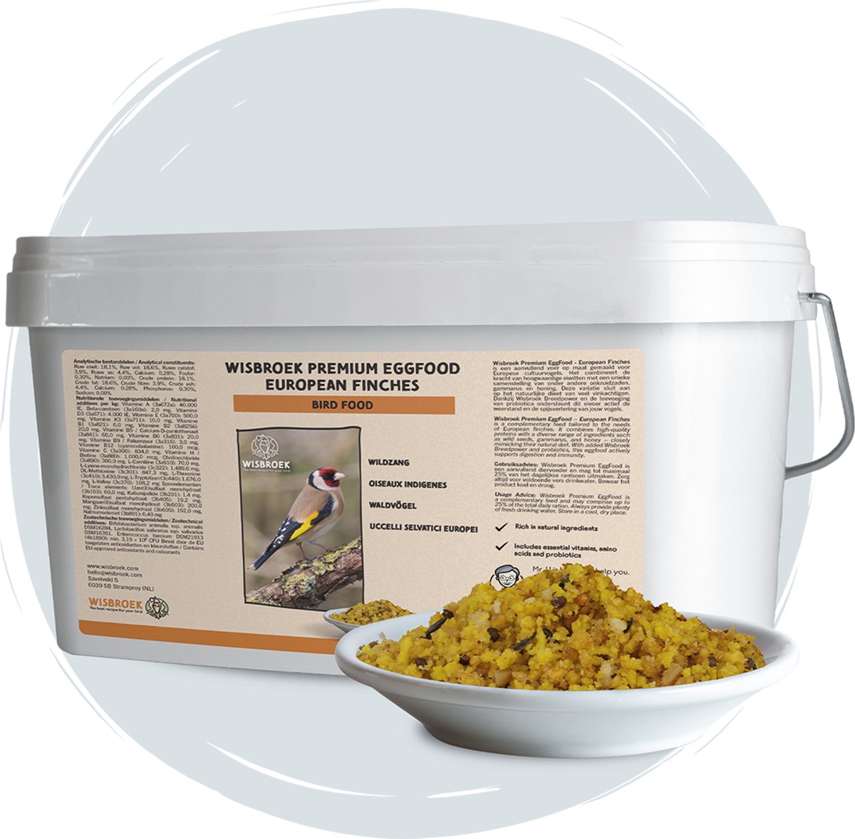 Wisbroek Premium Eggfood European Finches (7000g)