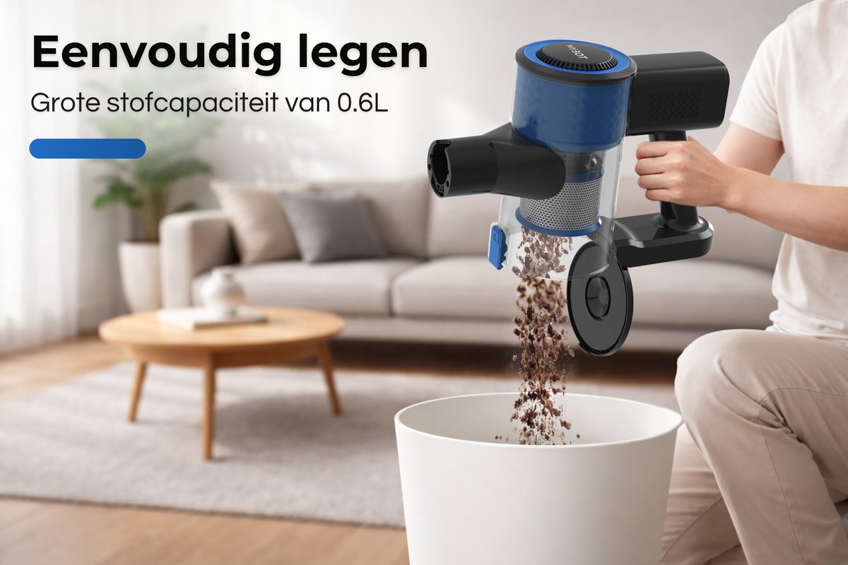 MYBOT E6 Advanced - Steelstofzuiger met Dweilfunctie - 250W - afbeelding 3