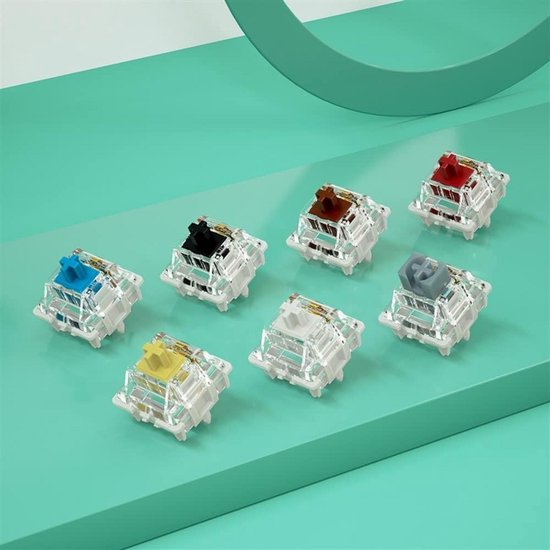 Mechanische Toetsenbord Schakelaars 3-pin Linear Voor Gaming Toetsenborden — afbeelding 3
