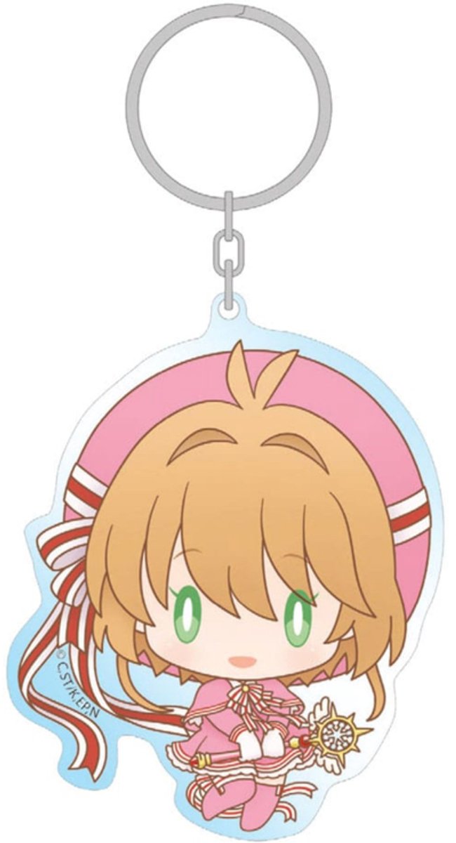Card Captor Sakura: Clear Card Acrylic Keychain Sakura Kinomoto 8 cm