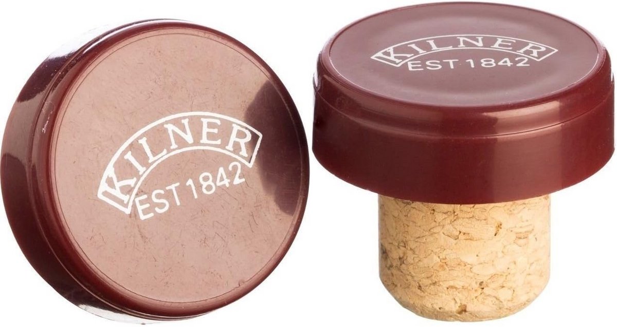 Set van 6 of Bulk 36 Rechthoekige Kurk Stoppers voor Flessen