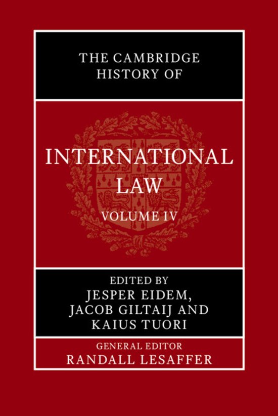 The Cambridge History of International Law-The Cambridge His ... - cover