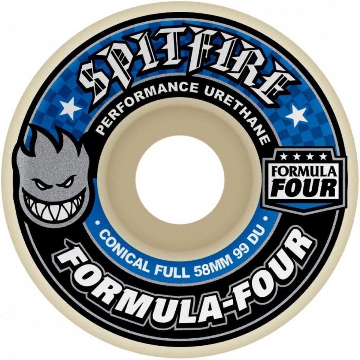 Wielenset voor skateboard 58 mm hoge kwaliteit 4 stuks