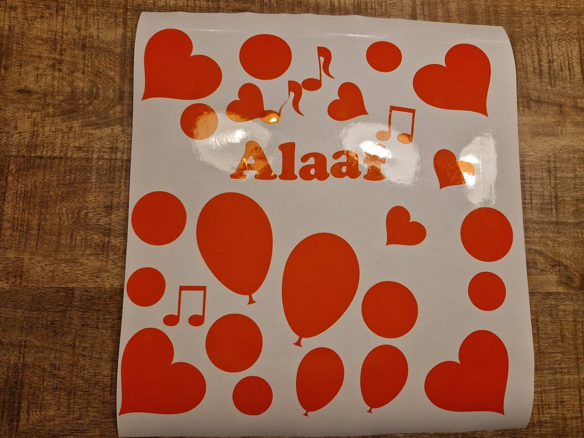 Herbruikbare statische raamsticker ALAAF