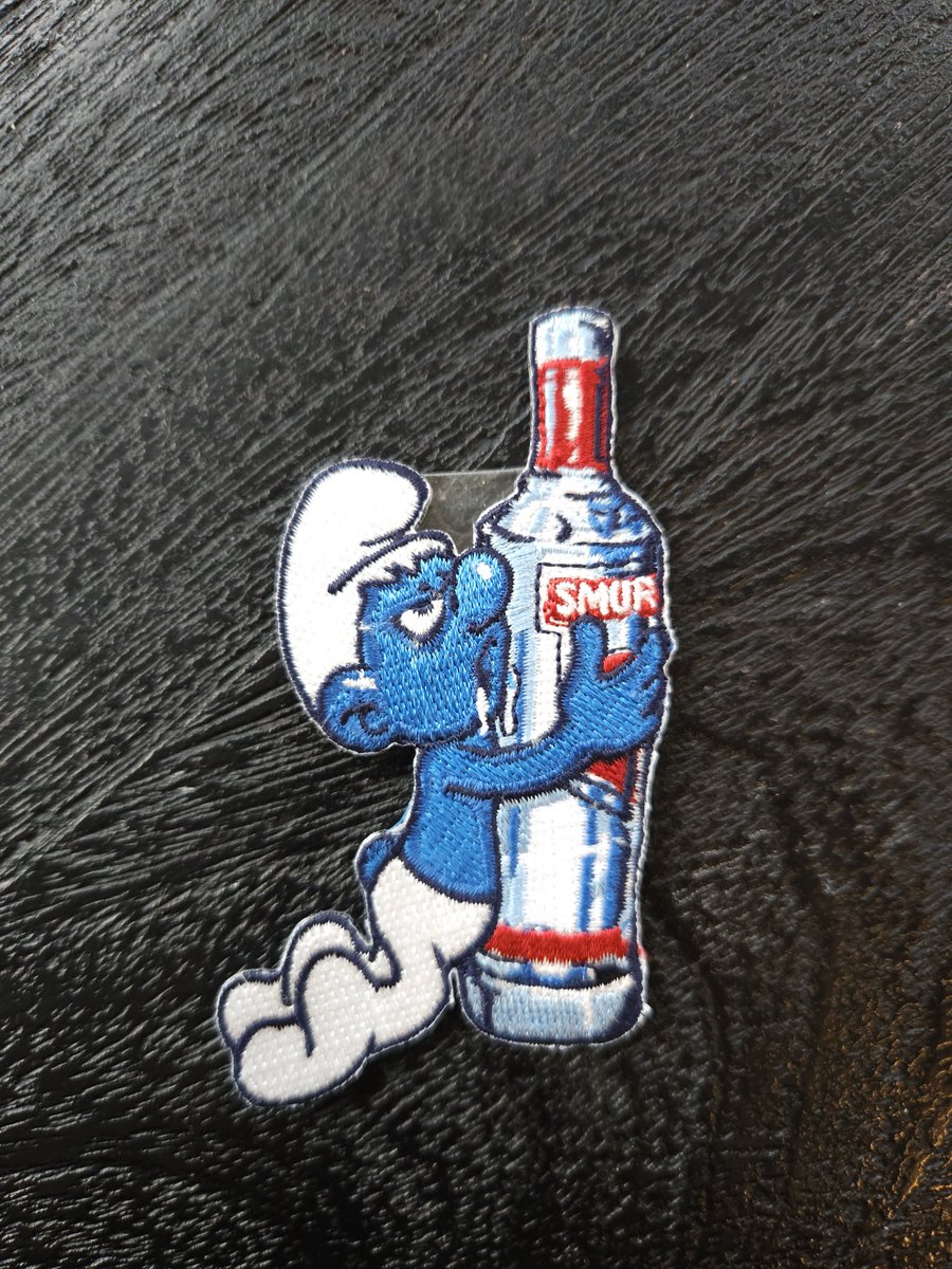 Carnavals embleem Smurf
