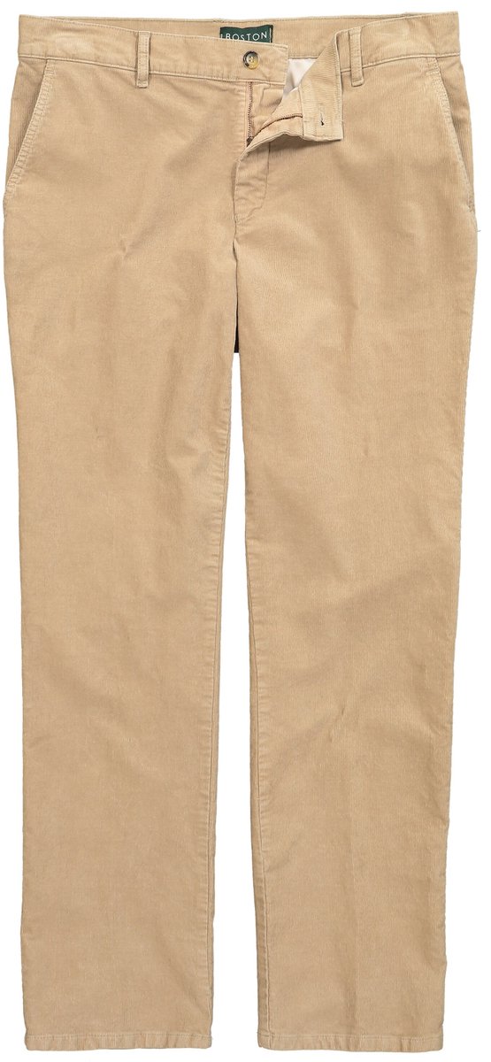 Boston Park - Heren - Broek 4-pocket - Lichtbruin - Maat 30