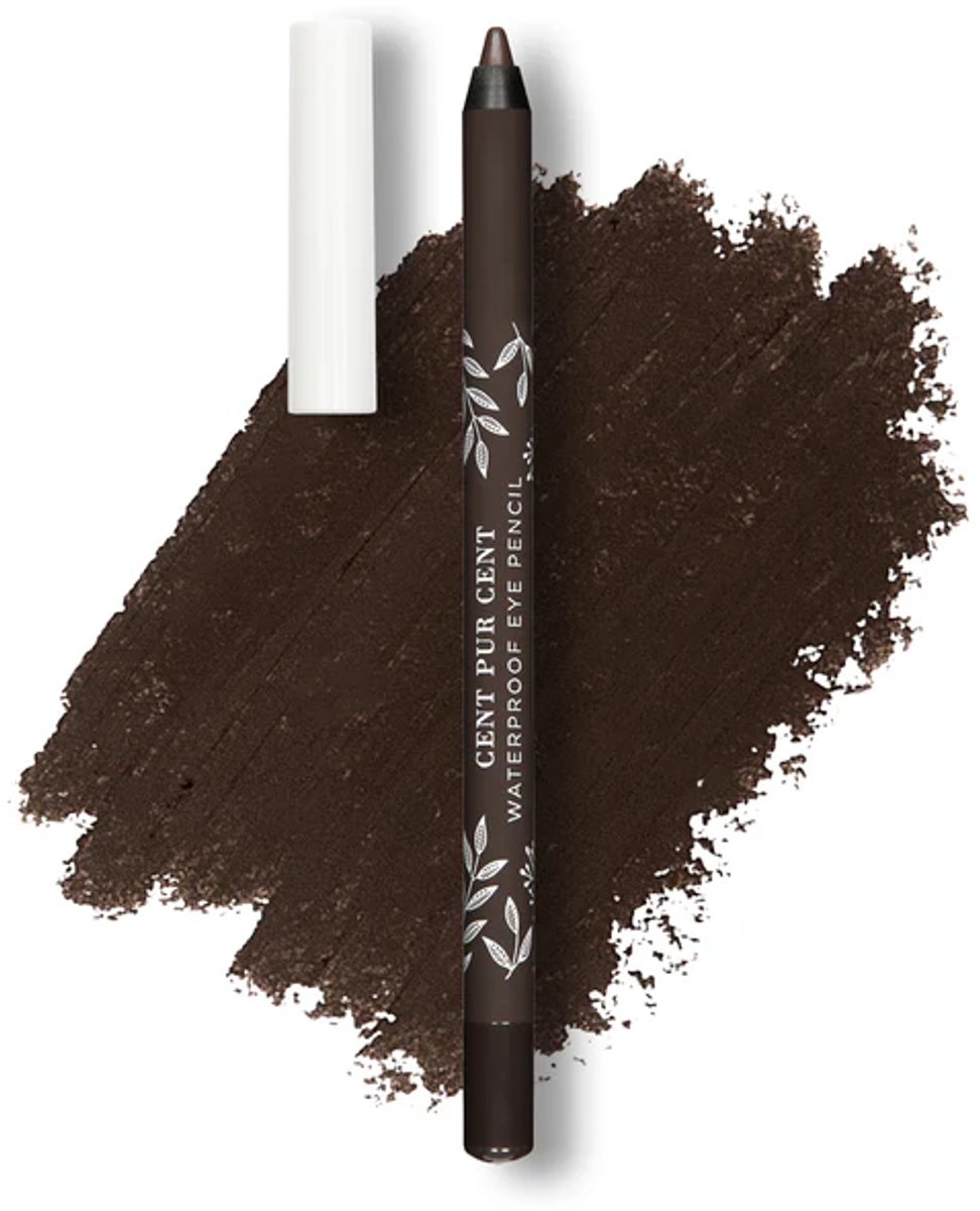 Cent Pur Cent Waterproof Eye Pencil Chocolat - Precisie - Eenvoudig in gebruik - 0,8 ml