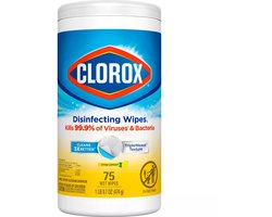 Clorox Lemon Fresh - Schoonmaakdoekjes - 75 stuks