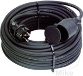 AS Schwabe 60371 Stroom Verlengkabel Zwart 10.00 m H07RN-F 3G 1,5 mm²
