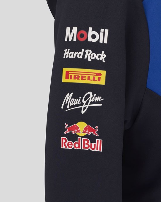 Red Bull Racing Teamline Kids Hoody 2026 Maat JXL (164) - Max Verstappen - Isack Hadjar van Red Bull — afbeelding 3