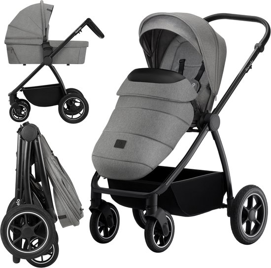 Lionelo Meril 2-in-1 Kinderwagen met All-Terrain Wielen - Lionelo - €299,99