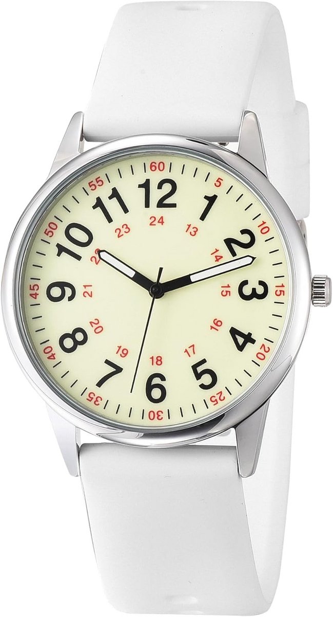 Verpleegkundigen Horloge voor Artsen en Medische Professionals - Analoog, 24 Uur Aanduiding