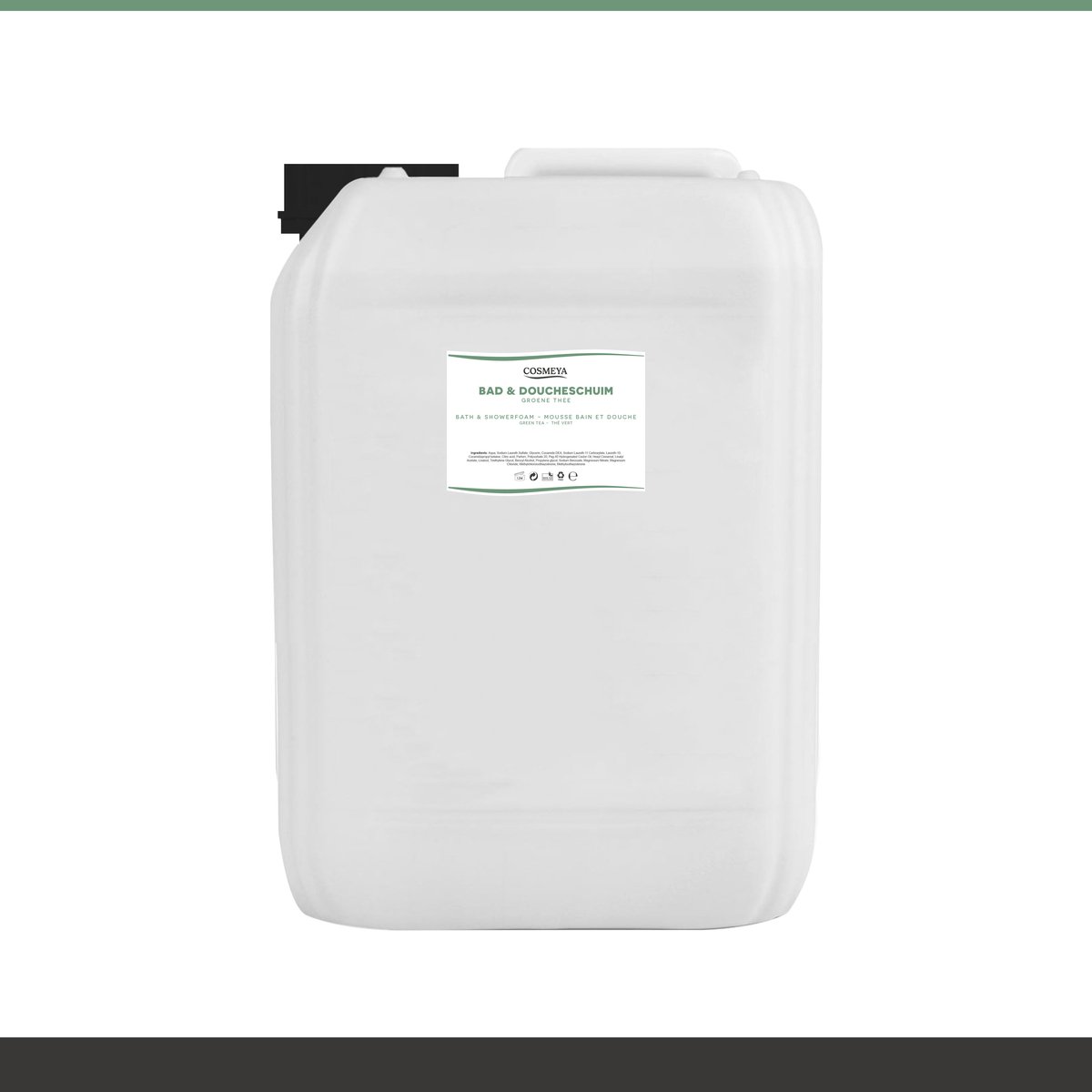Bad & Doucheschuim - Groene Thee - Transparant - 12 Liter - Jerrycan - Navulling - Navullen - Shower foam - Showerfoam - Douche foam - Shampoo - Douchefoam - 3 - 6