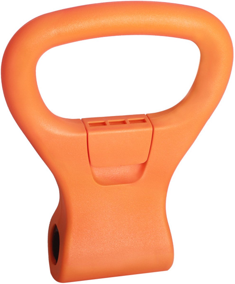 OUYLAF Kettlebell Grip - kettle bell grip - kettlebel grip - Verstelbare handgreep voor kettlebell - oranje kleur