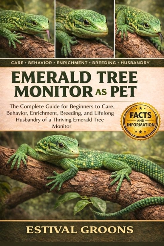 Emerald Tree Monitor as Pet - cover