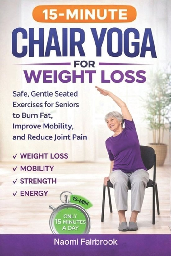 15-Minute Chair Yoga for Weight Loss - cover