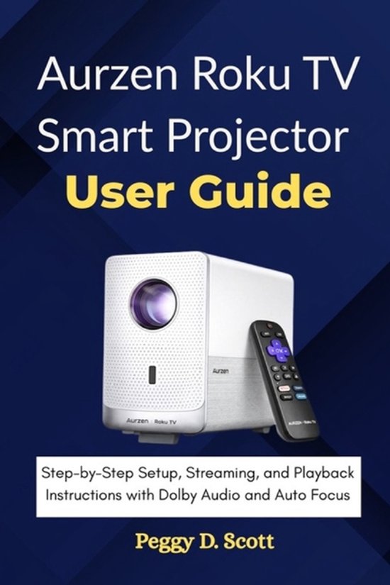 Aurzen Roku TV Smart Projector User Guide - cover
