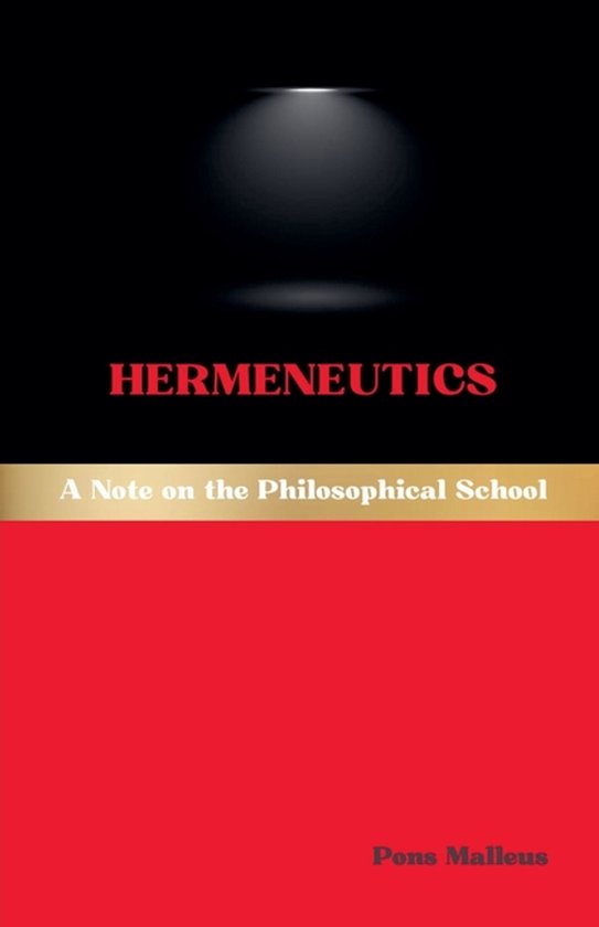 Western Philosophical Schools- Hermeneutics - cover