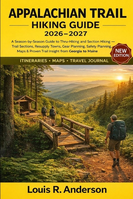 Appalachian Trail Hiking Guide 2026-2027, Louis R Anderson ...