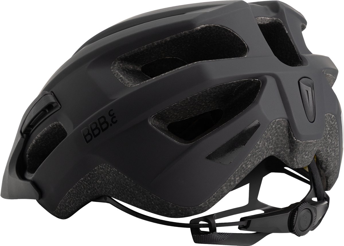 BBB Cycling Dune MIPS 3.0 Fidlock Fietshelm Volwassenen - MTB Helm & Racefiets Helm - Wielrenhelm - Fietshelm Dames - Fietshelm Heren - Donker Grijs Maat L (58-61cm) - BHE-23 – foto 7