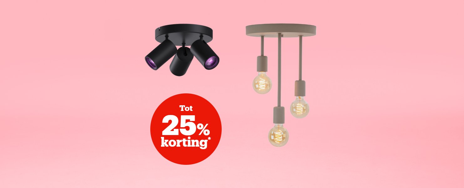 Tot 25% korting*