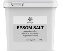 Soyla - Epsom Zout - 5 KG - Badzout - Epsom Salt - Magnesiumsulfaat