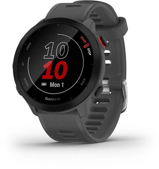 Garmin Forerunner 55 - Sporthorloge met GPS Tracker - Geschikt voor Hardlopen - 42mm - Monterra Grey