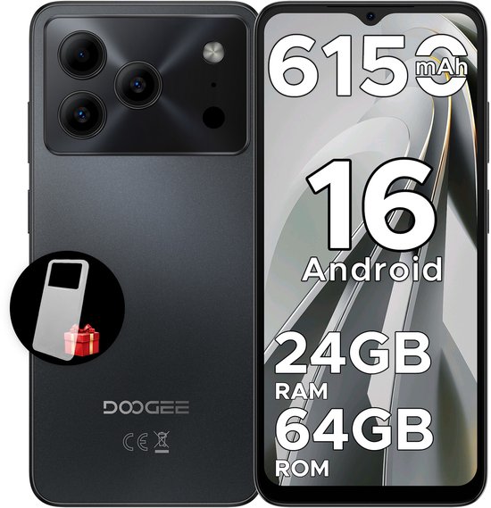 DOOGEE Note 56 - Smartphone - Smartphones - 24G RAM + 64G ROM (2TB