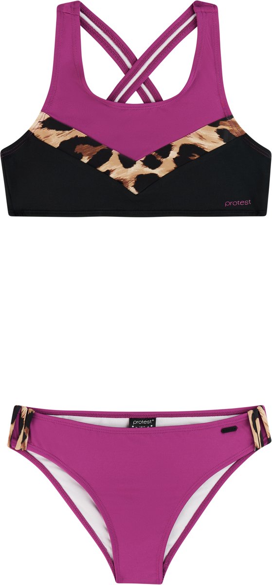 Protest PRTFruity JR Bikini set Meisjes Normale pasvorm Uitneembare vulling Roze
