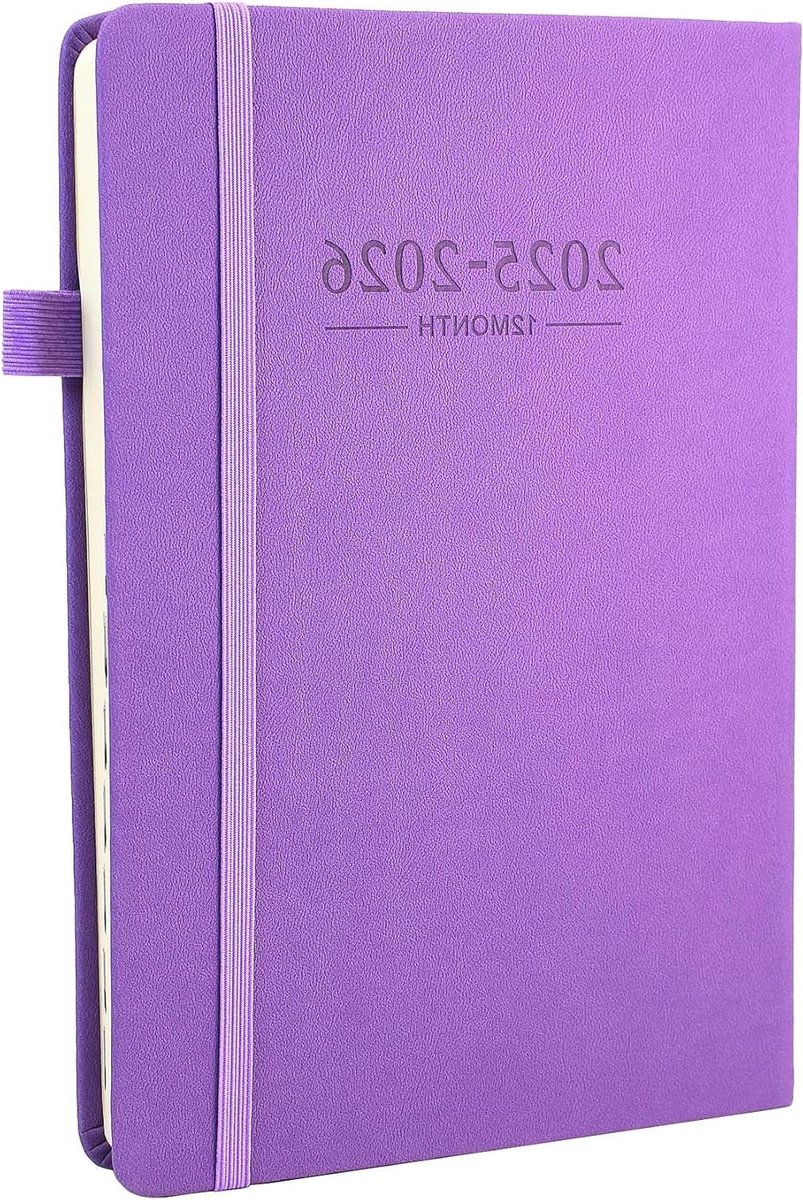 CSGoods - Dagboek 2025-2026 A5 met Maandelijkse Tabbladen en Bladwijzers