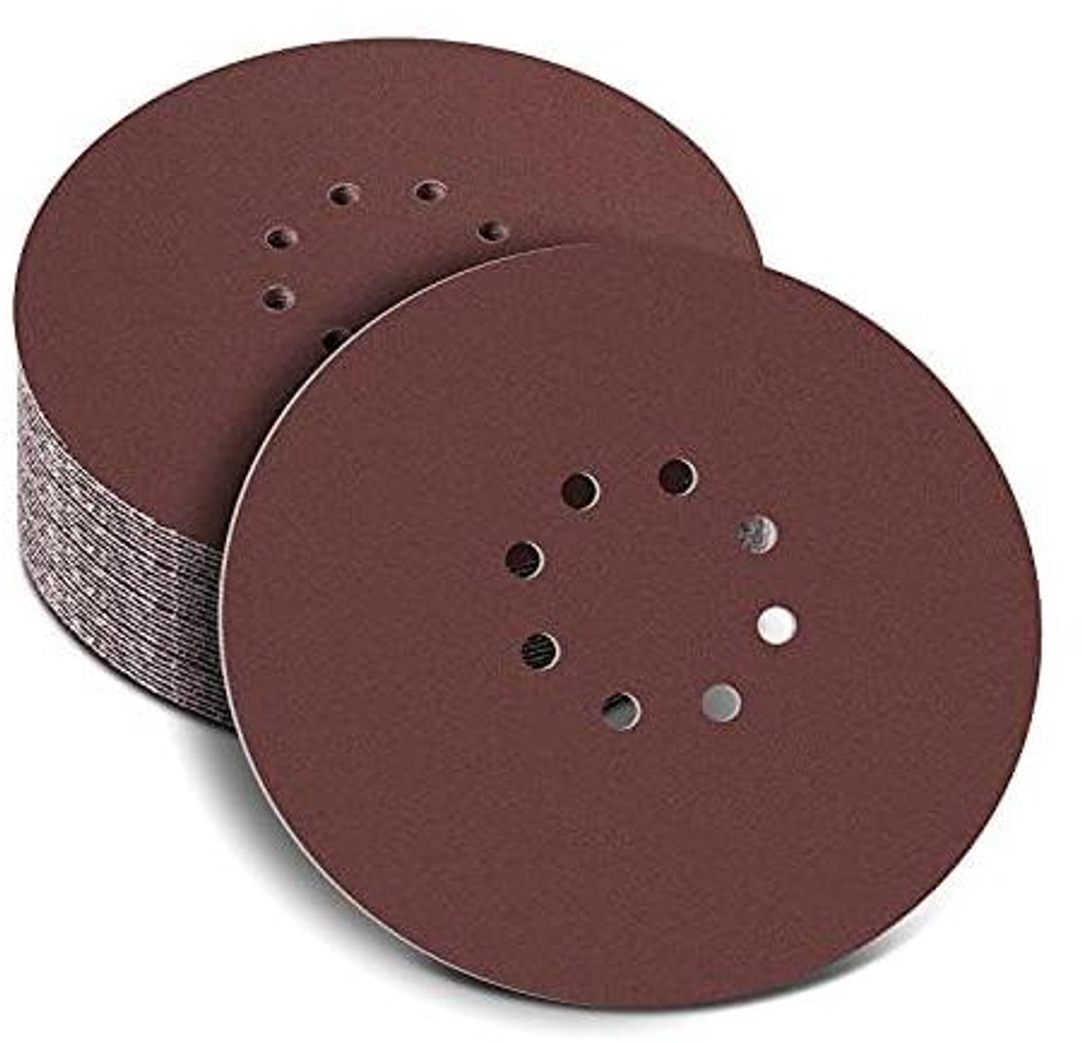 CSGoods - Schuurpapier 225mm Korrel voor Haakse Slijpers en Schuurmachines 30 Stuks Droogschuurbladen - Hout Metaal Lak