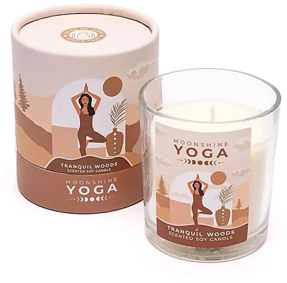 Song of India - Moonshine natuurlijke yoga kaars – Tranquil Woods