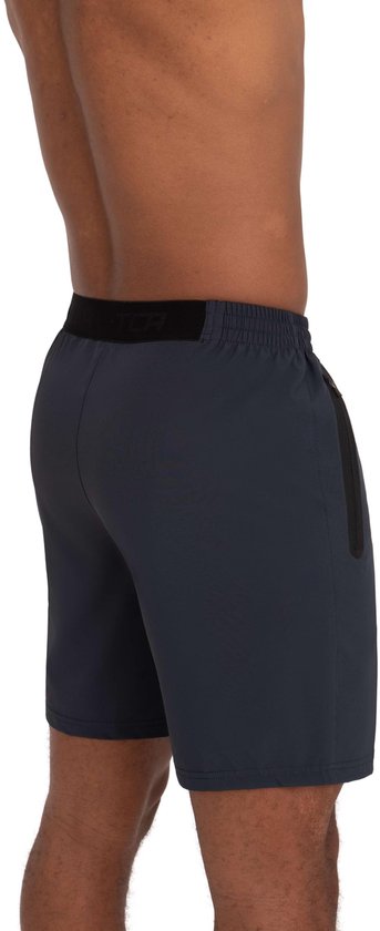Dsquared2 Tapered fit trackpants met ritszakken en logo • Donkerblauw