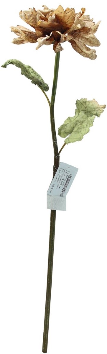 homebound by ky Kunstbloem dahlia 66cm beige