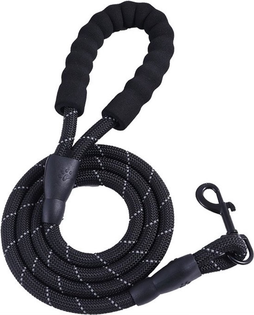 LOQATIDIS 3In1 Hondenriem Uit Kabel, 50/100ft Draagbaar Overhead