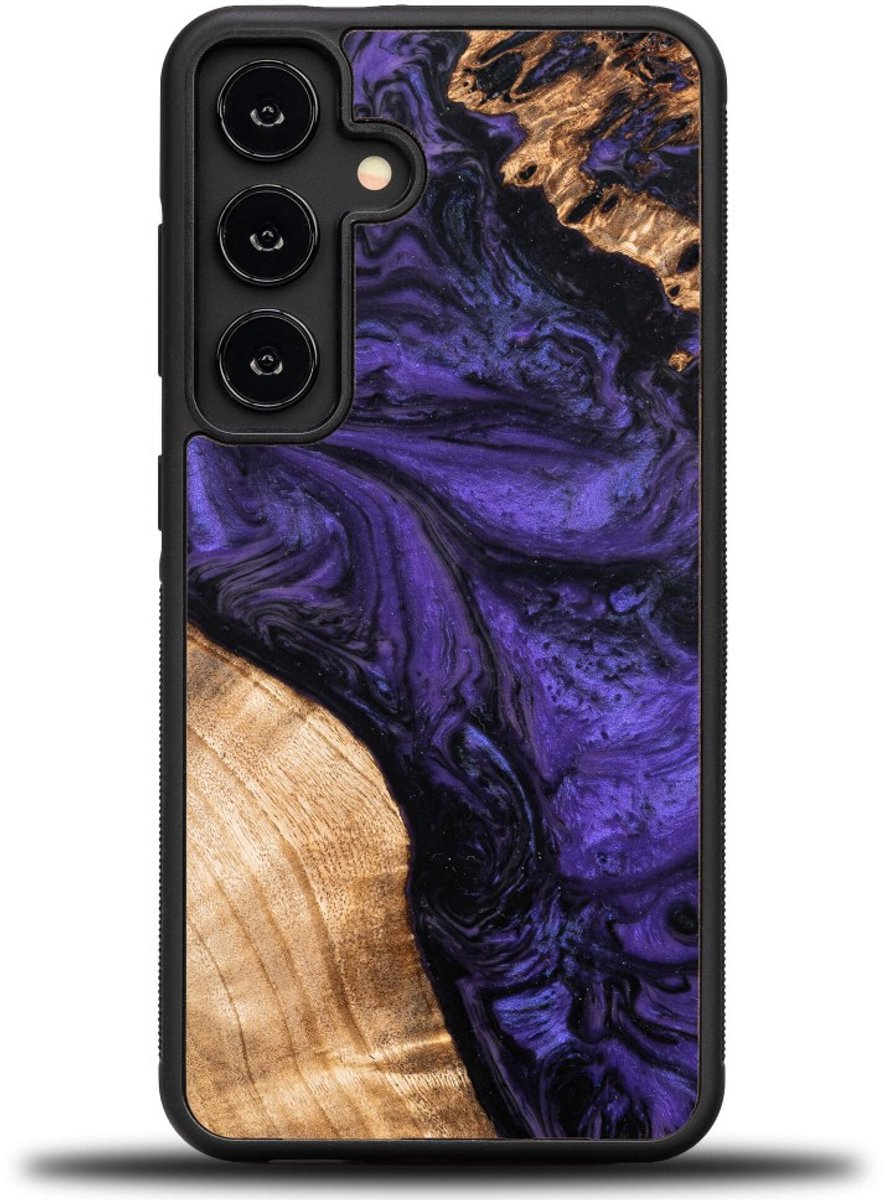 Bewood – Unique hoes – voor Samsung Galaxy S24 – Violet – Beschermend
