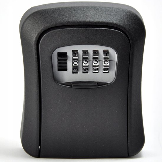ViperSafe - Sleutelkluis Buiten met Cijferslot - Extra Grote Sleutelkast voor Muur - Weerbestendig & Heavy Duty - 12-Cijferige Code - Ideaal voor Thuiszorg, Airbnb & Garage (Grijs