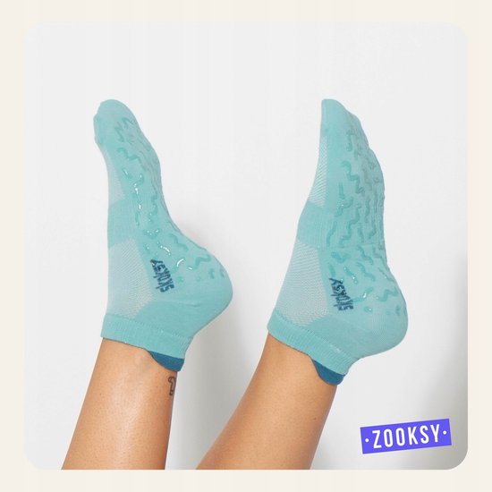 Zooksy Heren Antislip Sokken voor Yoga, Fitness & Gym (Maat 41-46) — afbeelding 2