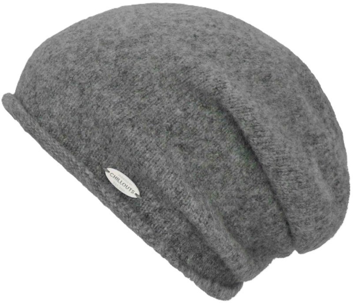 Chillouts beanie muts Lino dark grey