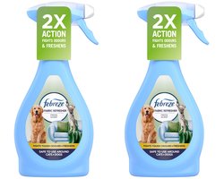 Febreze - Textiel luchtverfrisser - Speciaal voor huisdieren geuren - 2 x 500 ml