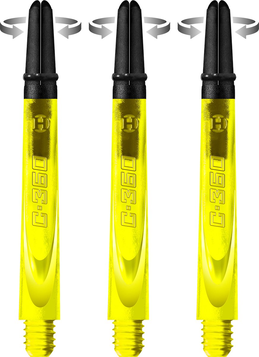 Harrows Carbon 360 Shafts Yellow - Dart Shafts