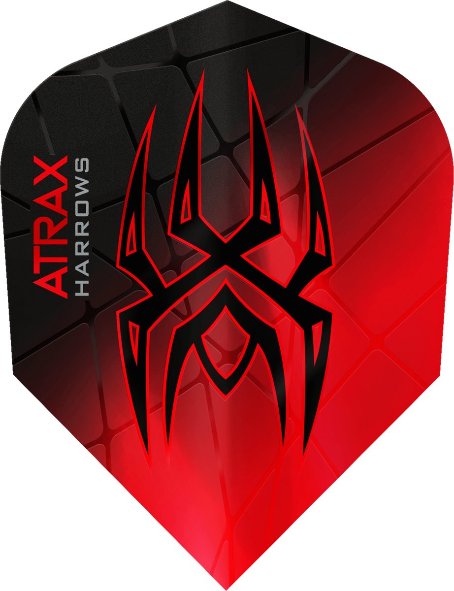 Harrows Atrax Red NO6 - Dart Flights