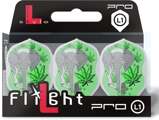 L-Style L1 Pro Chillephant Dartshopper Exclusives - Dart Flights van L-Style — afbeelding 3