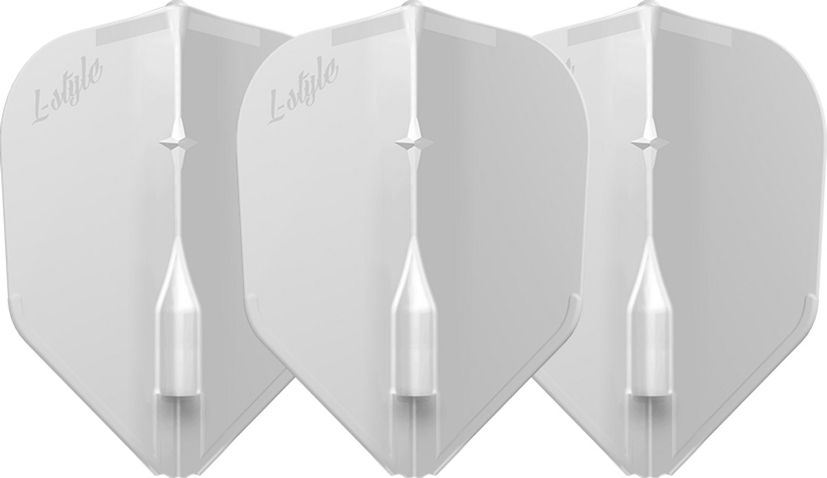 L-Style EZ L3 White - Dart Flights